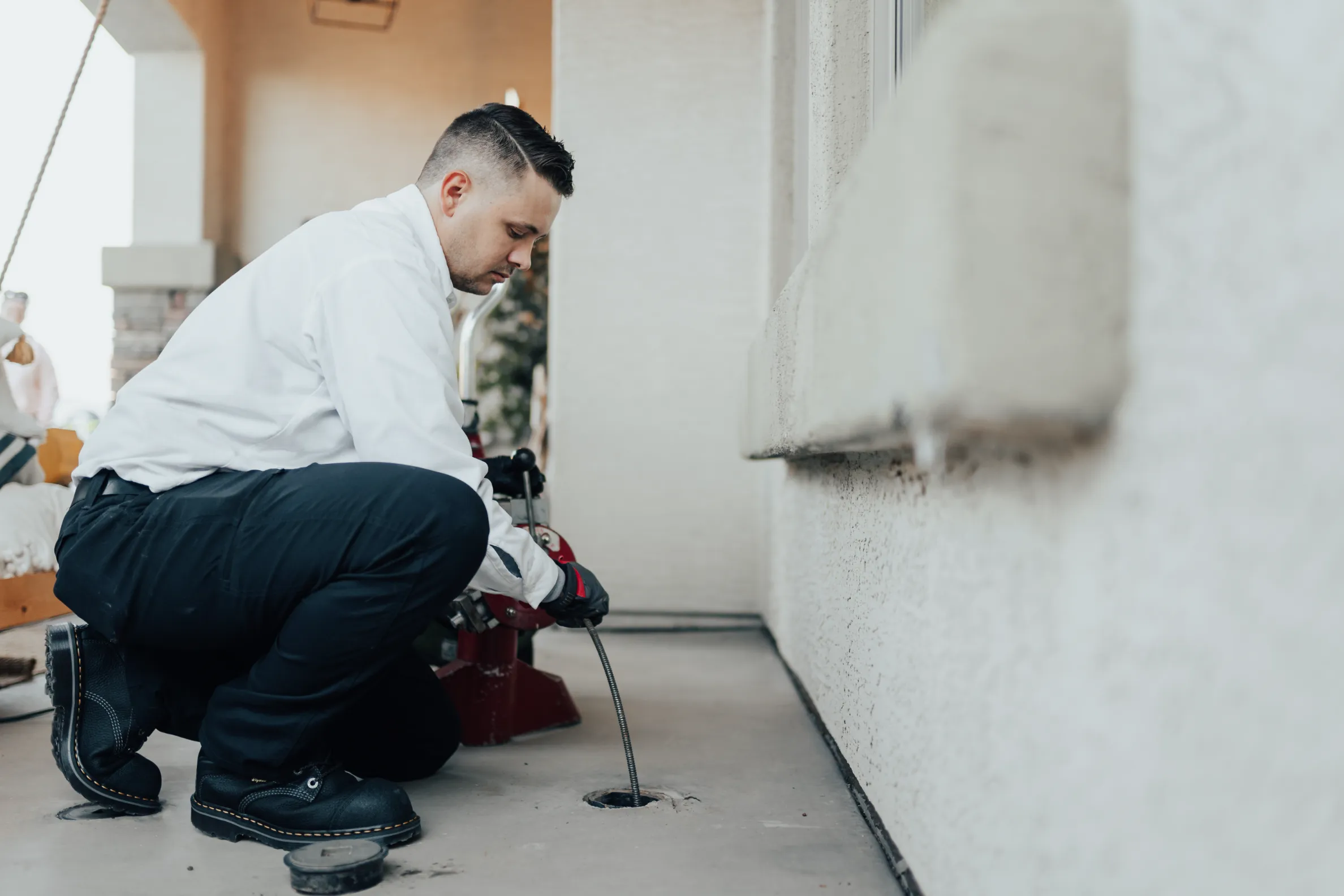Targeted Drain Clearing That Addresses the Blockage -- Not Just the Symptom